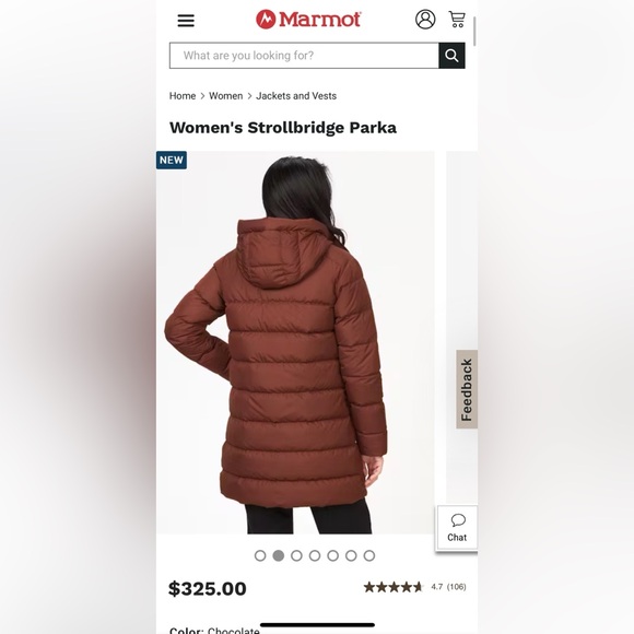 Brand New with tags Marmot Strollbridge down parka - Picture 2 of 10